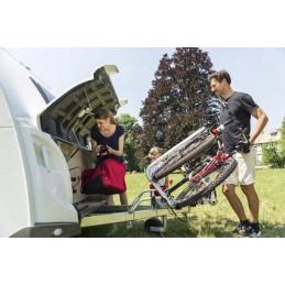 Carry bike caravan active fiamma bicycle rack