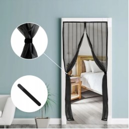 Door mosquito net with magnetic closure 150x240cm