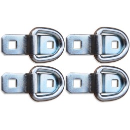 4x strong floor holder for securing a load of 800 kg