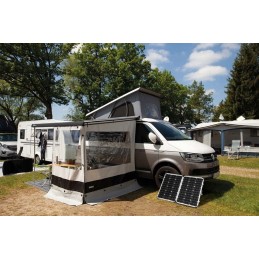 Mobile photovoltaic system solar case 120 in carbest