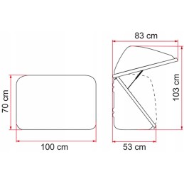 Fiamma ultra box 320 trunk container