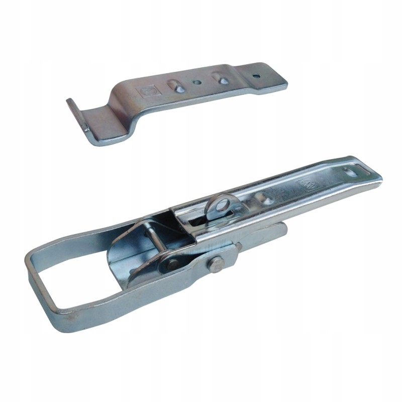 Side lock, catch, galvanized, reinforced lock, set