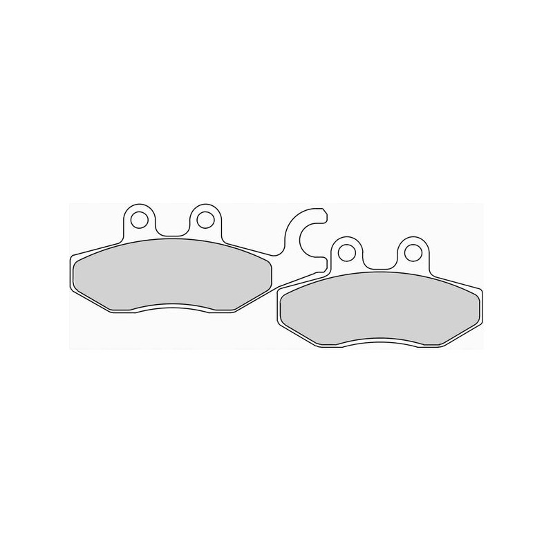 Brake pad set fdb2186ag