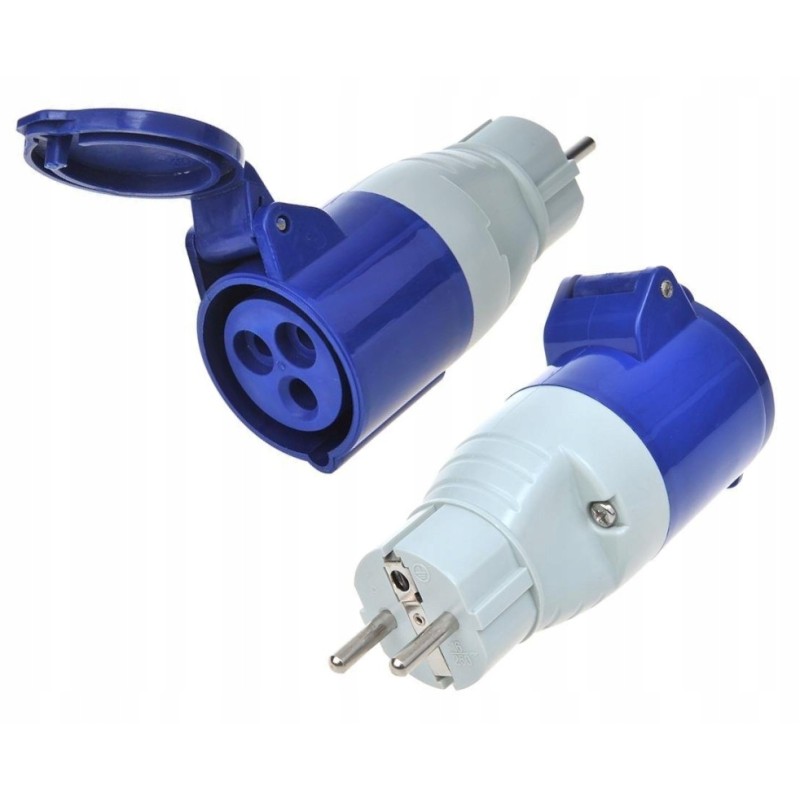Adapter camping reduction cee 16a 230v