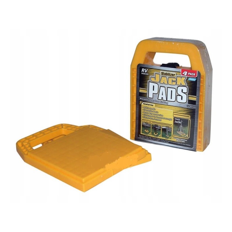 Camper jack pads for trailer legs, 4 pcs