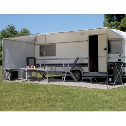 Sun canopy with side wall 820 860 240cm eurotrail in wa