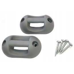 2 large mounting brackets for hanging ladder organizer tapes