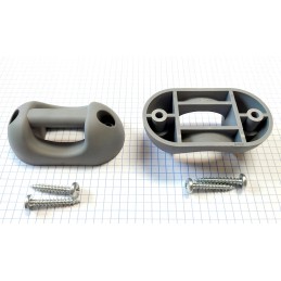 2 large mounting brackets for hanging ladder organizer tapes