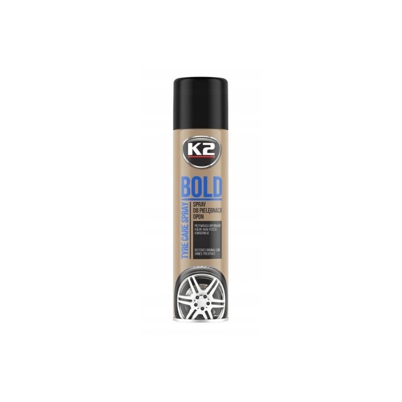 K2 bold tire shine preparation 600ml