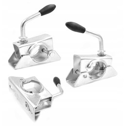 Galvanized steering wheel clamp 13x6 5cm