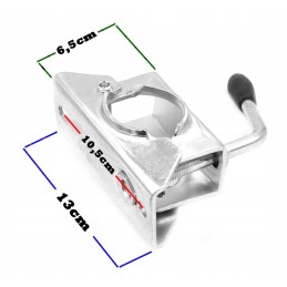 Galvanized steering wheel clamp 13x6 5cm