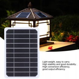 5w 5v monocrystalline outdoor solar panel