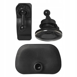 Additional interior mirror, suction cup clip