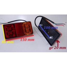 LED combination lamp for tow truck trailer, LED lamps