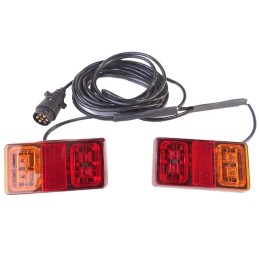 LED combination lamp for tow truck trailer, LED lamps