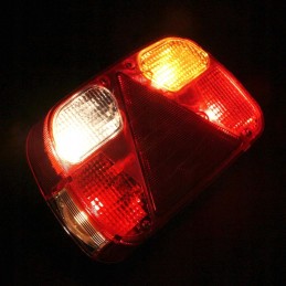 2x trailer rear lights 12v 24v set