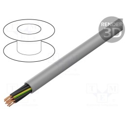 5 m x LAPP - 11012 - Wire, H05VV5-F,ÖLFLEX® 140, unshielded, 300V,500V, Cu, stranded