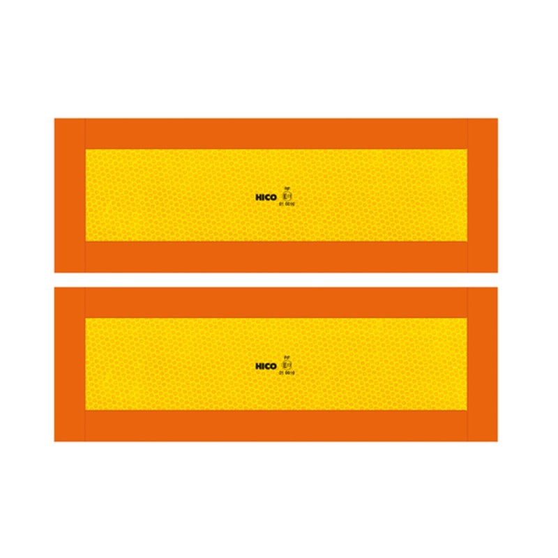 Distinction board, trailer, semi-trailer, sticker x2