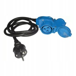 Carbest Schuko Cee connection with a flap for a camper