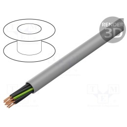5 m x HELUKABEL - 11008647 - Wire, HELUCONTROL®,JZ-520 HMH, 7G0.75mm2, unshielded, 300V,500V