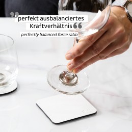 Magnetic cup mats, 2 pieces, 8 x 8 cm