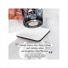 Magnetic mug coasters, 2 pcs, 8x8cm