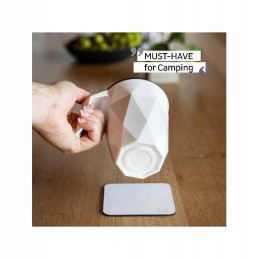 Magnetic mug coasters, 2 pcs, 8x8cm