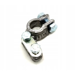 Leaded negative battery terminal