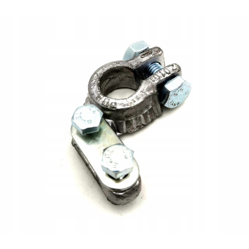 Leaded negative battery terminal