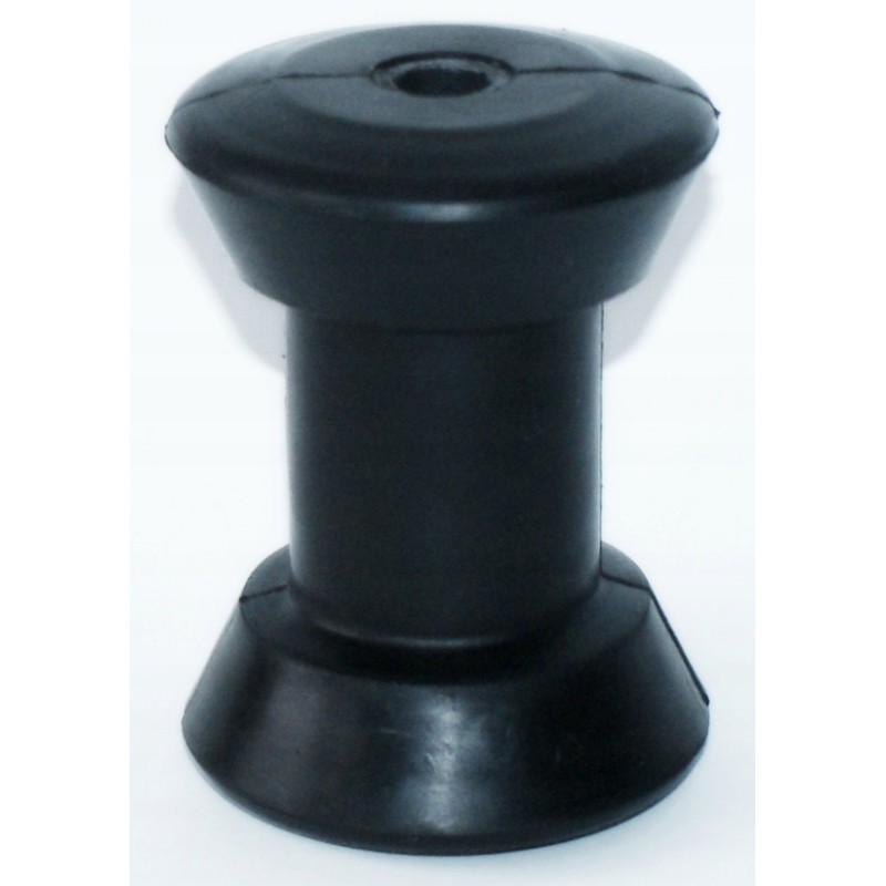 Keel roller, bushing, boat trailer, rubber, 100 mm