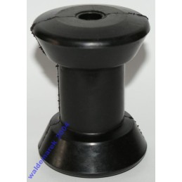 Keel roller, bushing, boat trailer, rubber, 100 mm
