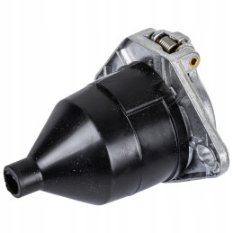 24v euro semi-trailer electrical socket, aluminum, with a hole, type S