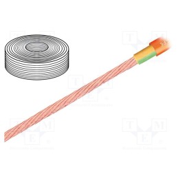 5 m x IGUS - CF885.PE.25.01 - Wire: motor, chainflex® CF885, 1G2.5mm2, PVC, orange, stranded, Cu