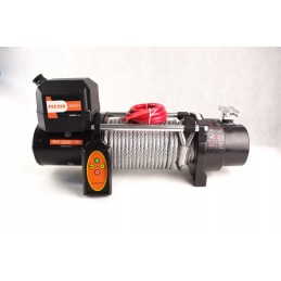 Electric winch for Presko tow truck trailer 12v 5443kg with steel rope