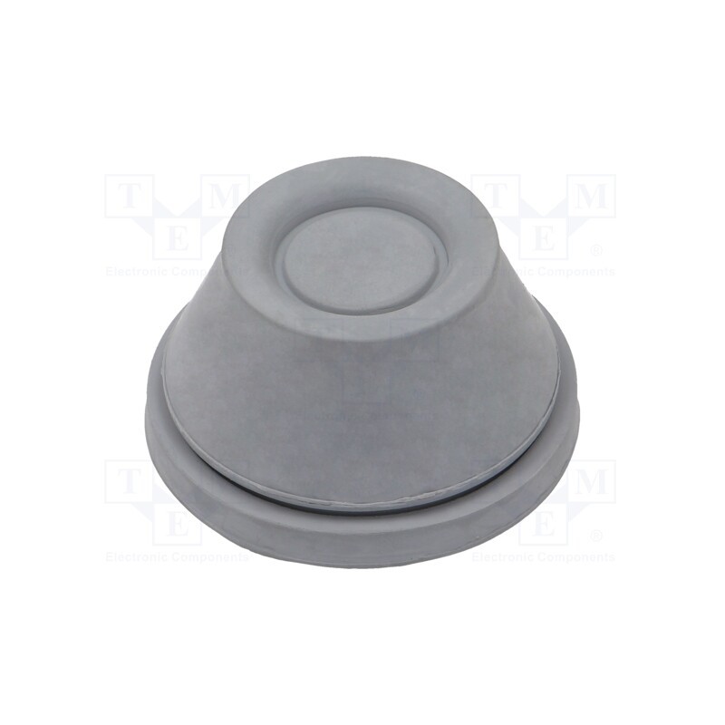5 pcs x HT HI TECH POLYMERS - VET 26-35 RAL7042 - Grommet, Ømount.hole: 48mm, EPDM, grey, Øcable: 26÷35mm, IP65, VET