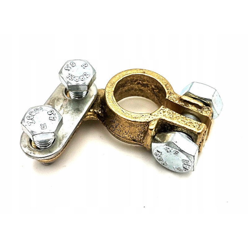 Battery terminal brass minus