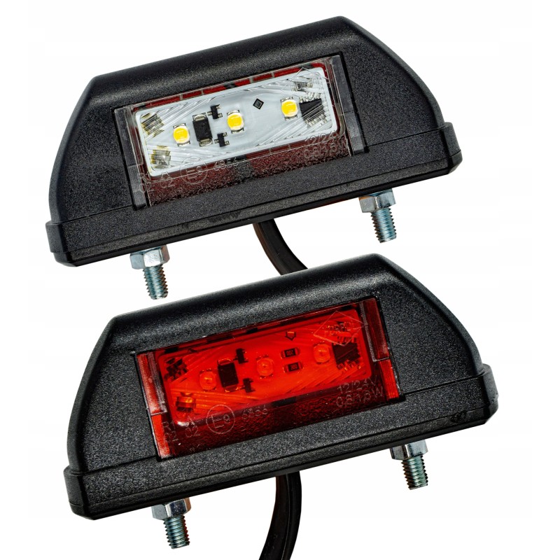 LED marker lamp, white and red, LD 703