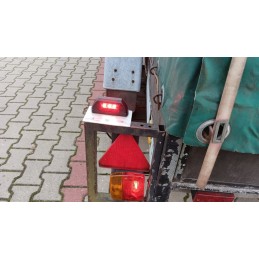 LED marker lamp, white and red, LD 703