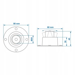 Wide feet for the heavyduty platform by proplus