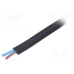 5 m x LAPP - 2170231 - Wire, 2x1.5mm2, stranded, Cu, unshielded, black, 300V