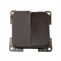 C line double switch brown haba