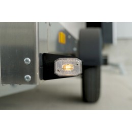 Marker trailer lamp with handle and reflector