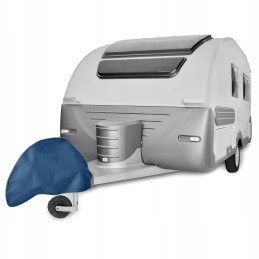 Cover for the towbar of a caravan trailer