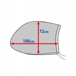 Cover for the towbar of a caravan trailer