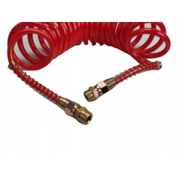 Pneumatic cable 4 5 m, spiral m22, red