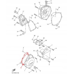 Alternator gasket yamaha r1 98 03 phaser 01 05