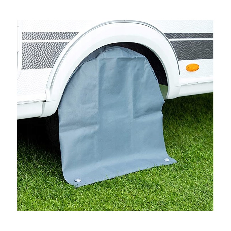 Apron cover for trailer wheel r15 17