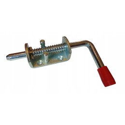 The latch has a strong bolt lock and a spring-loaded latch