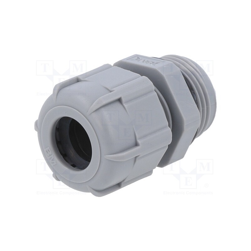 5 pcs x BM GROUP - BM4311 - Cable gland, PG11, IP68, polyamide, dark grey