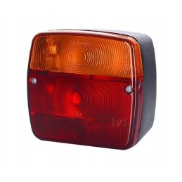 Square combination rear lamp